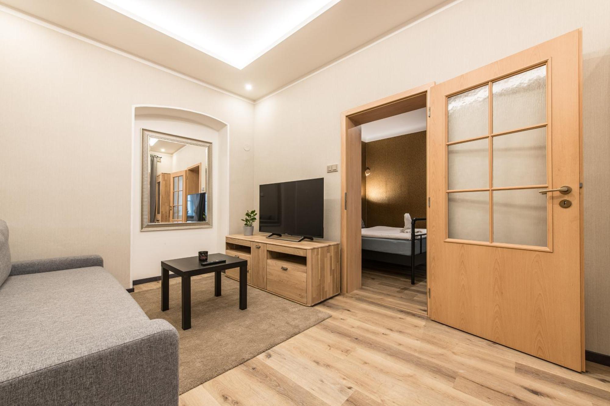 Prague Locals Monastery Apartments Praga Quarto foto